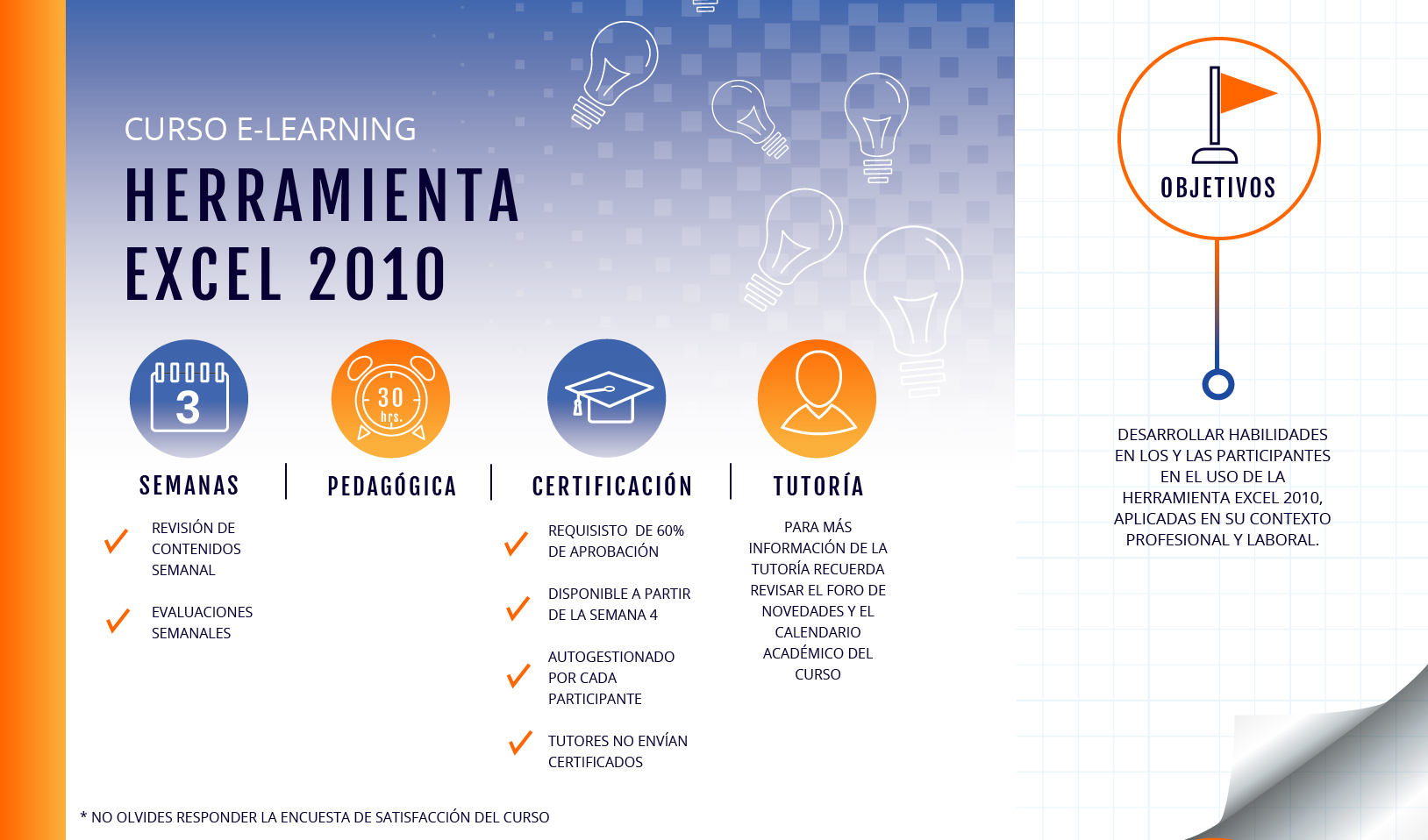 Herramienta Excel Básico 2010 - Los Lagos